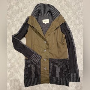 Thread & Supply Cable Knit Army Jacket